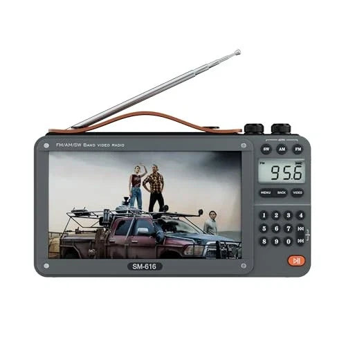 Portable Radio with Screen