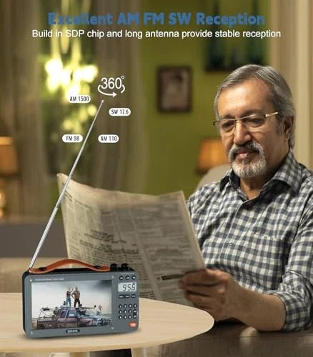 Portable Radio with Screen